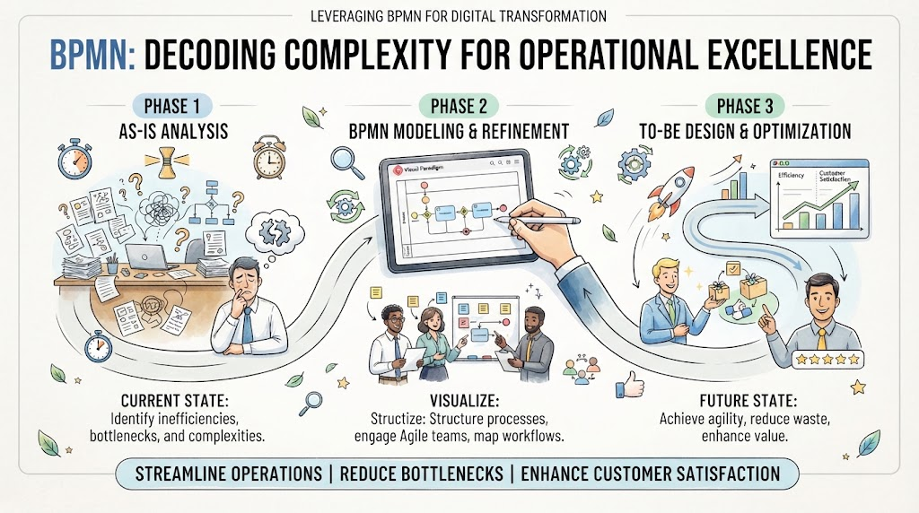 Real-World BPMN Case Studies: How Companies Streamline Operations with Process Modeling